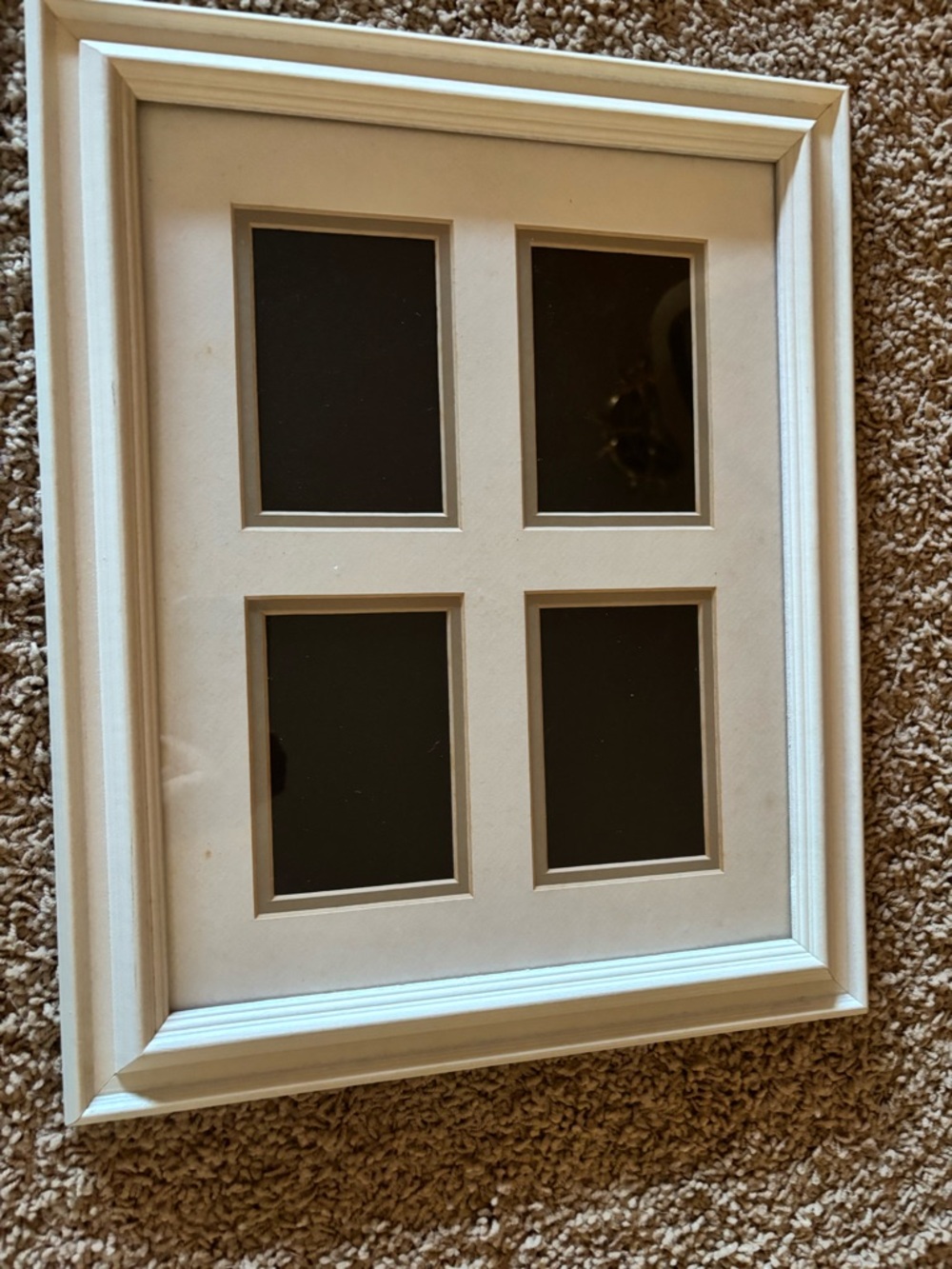 White Multi-Opening Picture Frame by